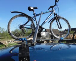 Как самому сделать багажник для велосипеда на машину