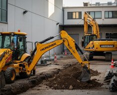 Мини-техника для стройки и склада: когда эффективнее использовать экскаватор-погрузчик Hidromek вместо крупногабаритных машин