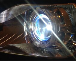 Установка светодиодных линз в фары