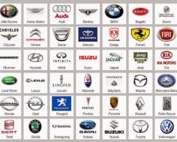 Все известные марки машин со значками и названиями