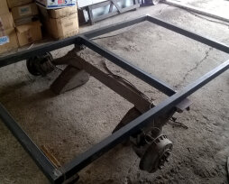 Как сделать прицеп для легкового автомобиля своими руками из задней балки ВАЗ