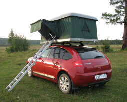 Выбор багажника-палатки на легковой автомобиль
