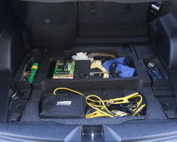 Коврик багажника Весты: из каких материалов изготовлен, как сделать фальшпол самому