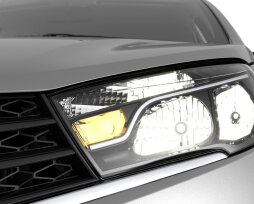 Передние фары Lada Vesta