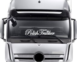 Разновидности наклеек на грузовые автомобили в салон и на лобовое стекло