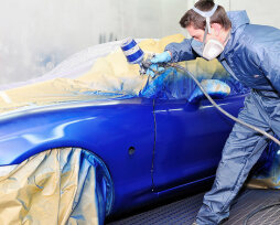 Чем и как красят автомобили