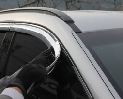 Молдинги для автомобиля на бампер и для стекла