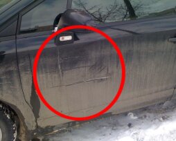 Что делать, если на парковке во дворе поцарапали машину