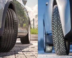 Как влияет ширина шины. Узкие или широкие шины лучше зимой