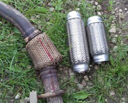 Гофра глушителя Лады Весты: причины поломки, стоимость детали, как поменять гофру на Весте