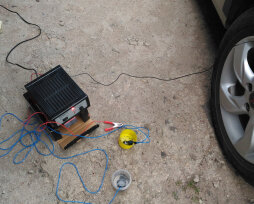 Как правильно оцинковать кузов авто батарейкой своими руками