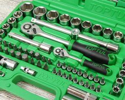 Автомобильный набор инструментов Toptul: разновидности, наполнение, рейтинг наиболее популярных наборов