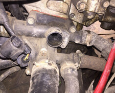 Замена датчика температуры на Volkswagen Bora