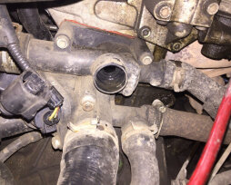 Замена датчика температуры на Volkswagen Bora