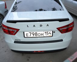Крышка багажника Весты: как отрегулировать, как снять надпись «Лада» с багажной дверцы Весты