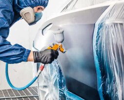 Покраска автомобиля после ремонта – все виды нюансов