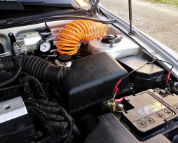 Автомобильный компрессор под капот: тонкости стационарной установки