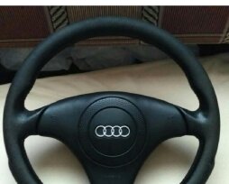 Как снять руль «Ауди» А6 С5 с подушкой SRS и без