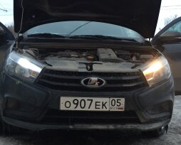 Как поменять лампы на «Ладе Весте»