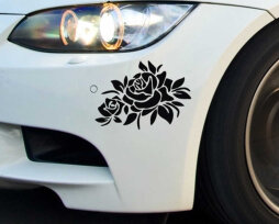 Наклейки для переднего и заднего бампера автомобиля