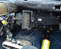 Замена радиатора печки AUDI 80