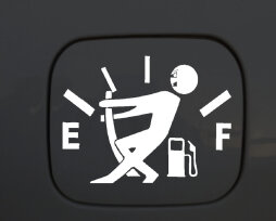 Наклейка на бензобак автомобиля: ТОП-4 лучших стикера