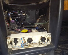 Ремонт переключателя печки Audi 80