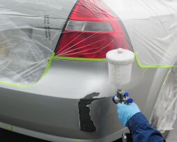 Самостоятельная покраска бампера автомобиля