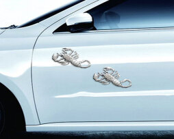 Популярные 3д-наклейки на авто