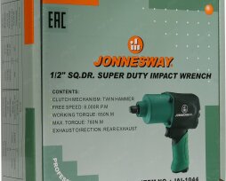 Преимущества и недостатки ударных пневматических гайковертов «Джонсвей»