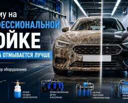 Почему на профессиональной мойке машина отмывается лучше: разбор оборудования