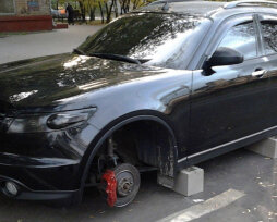 Защита для колеса машины: способы предотвращения кражи колес