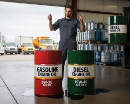 Сравнение моторных масел для бензиновых и дизельных двигателей: почему выгодно покупать автомасла в бочках оптом для больших автопарков