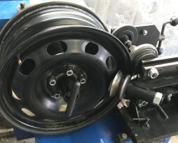 Прокатка штампованных дисков