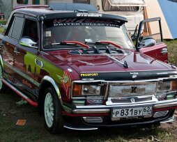 Колхозный авто тюнинг