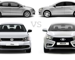 Фольксваген Поло или Лада Веста: что лучше