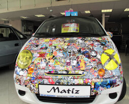 Топовые наклейки на авто, самые популярные наклейки на авто