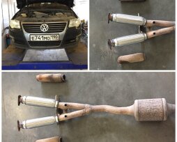 Замена глушителя «Фольксваген Пассат»: особенности, как сделать самому