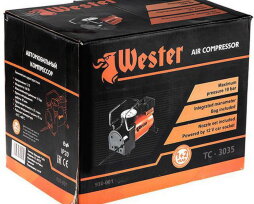 Описание и технические характеристики автомобильного компрессора Wester TC-3035