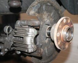 Замена подшипника ступицы Volkswagen Caddy