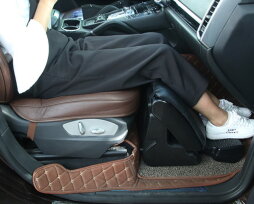 Подставка под ноги для детей в машину, упор для левой ноги водителя своими руками