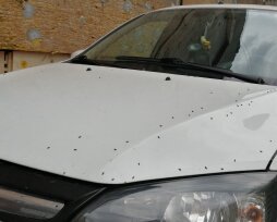 Как отмыть бампер машины от насекомых подручными средствами