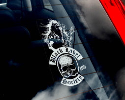 ТОП-7 лучших наклеек на черную машину