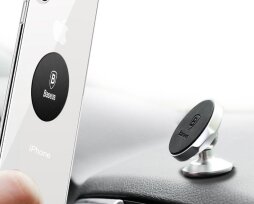 ТОП-10 лучших магнитных держателей для телефона на торпеду в машину