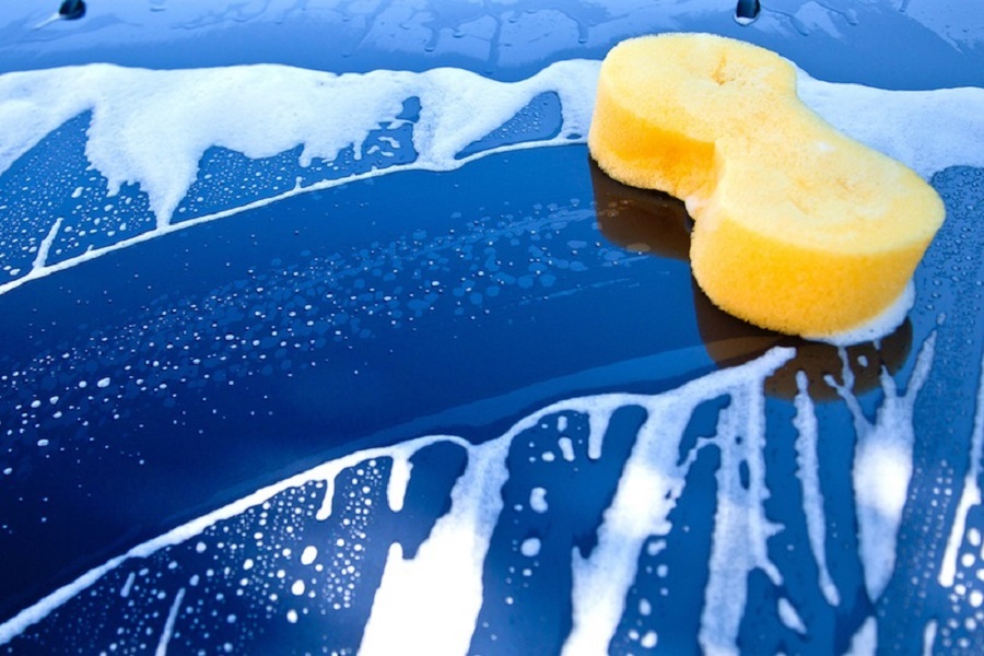 губки для мытья машины
