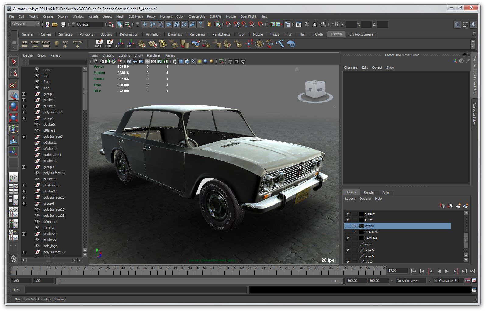 Autodeskmaya программа для 3д тюнинга авто