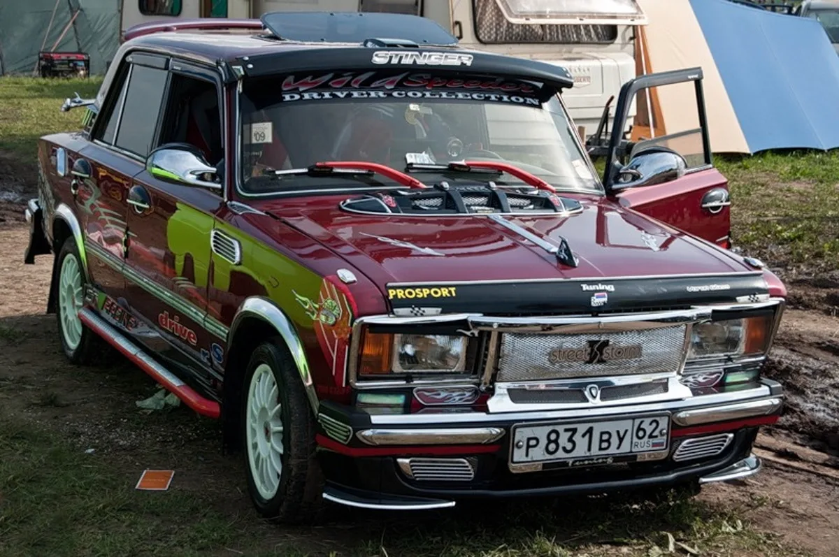 Колхозный тюнинг автомобиля