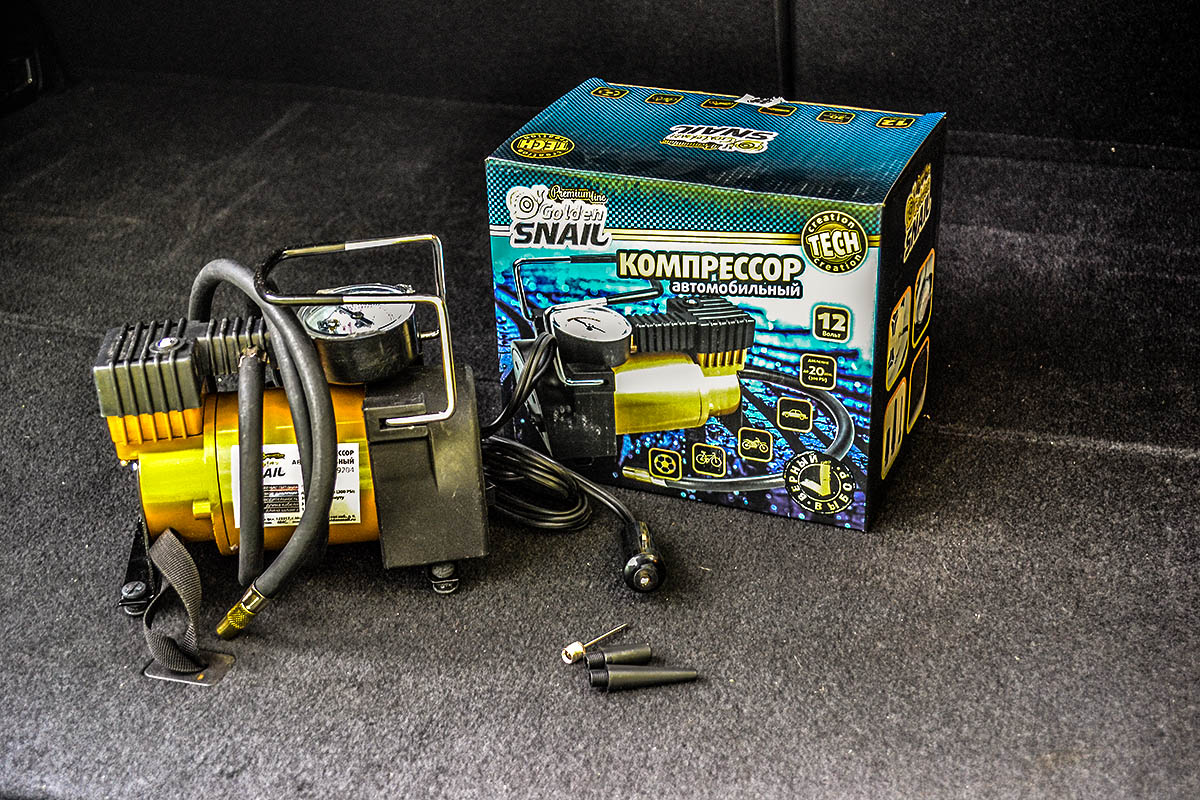 Golden Snail компрессор автомобильный