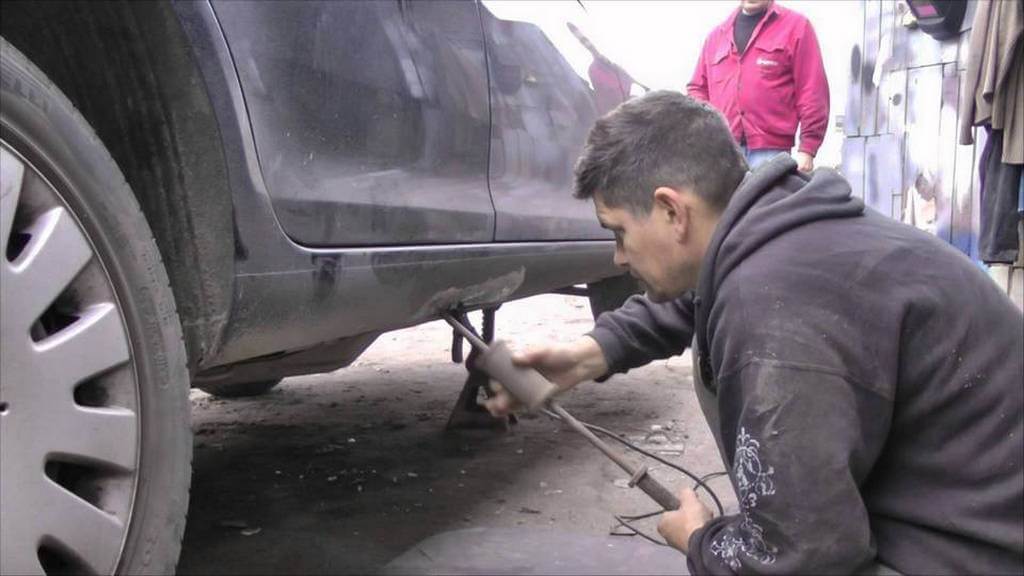 Замена и ремонт порогов автомобиля