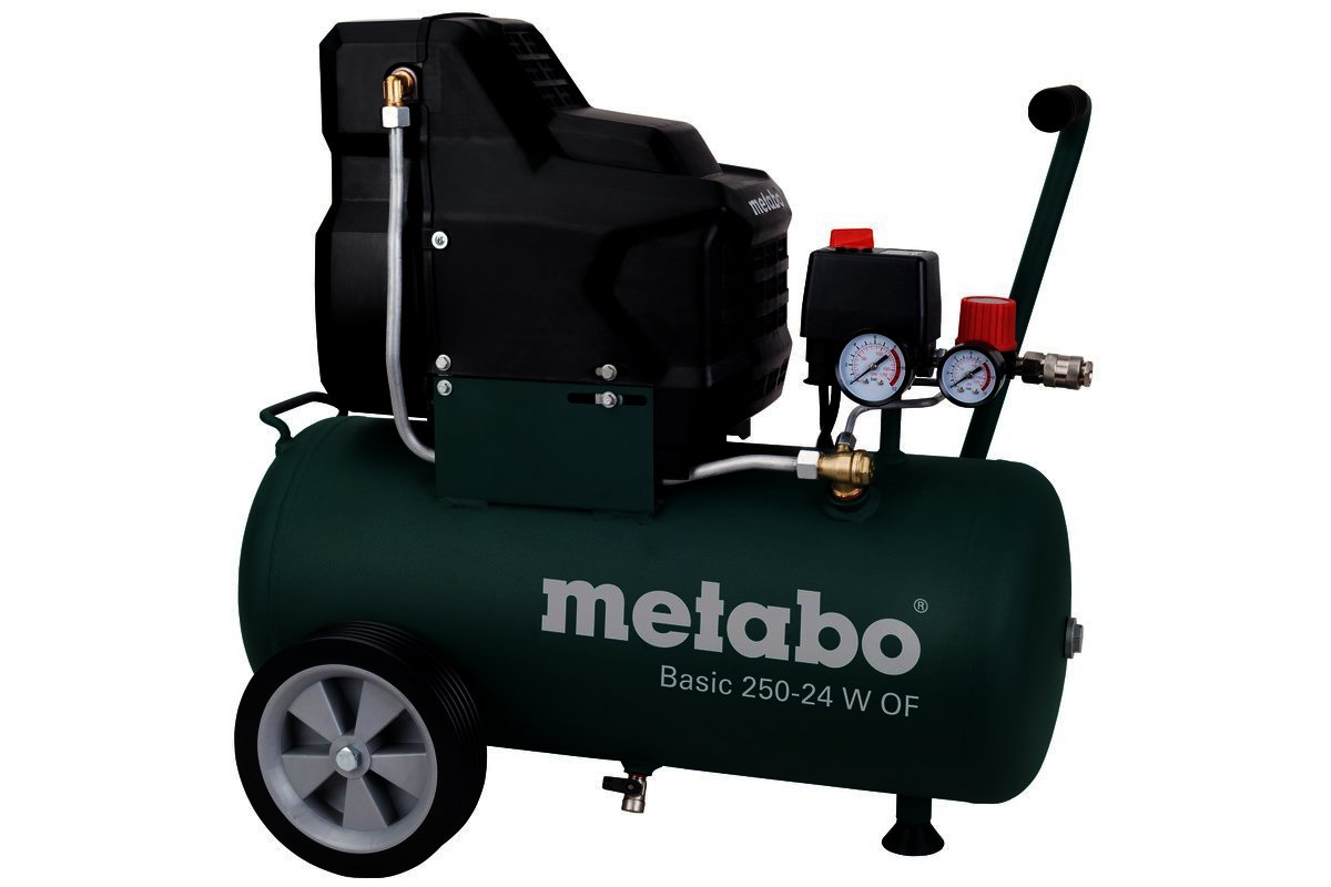Компрессор безмасляный Metabo Basic 250-24 W OF, 24 л, 1.5 кВт